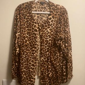 Torrid Size 3 cheetah Cardigan